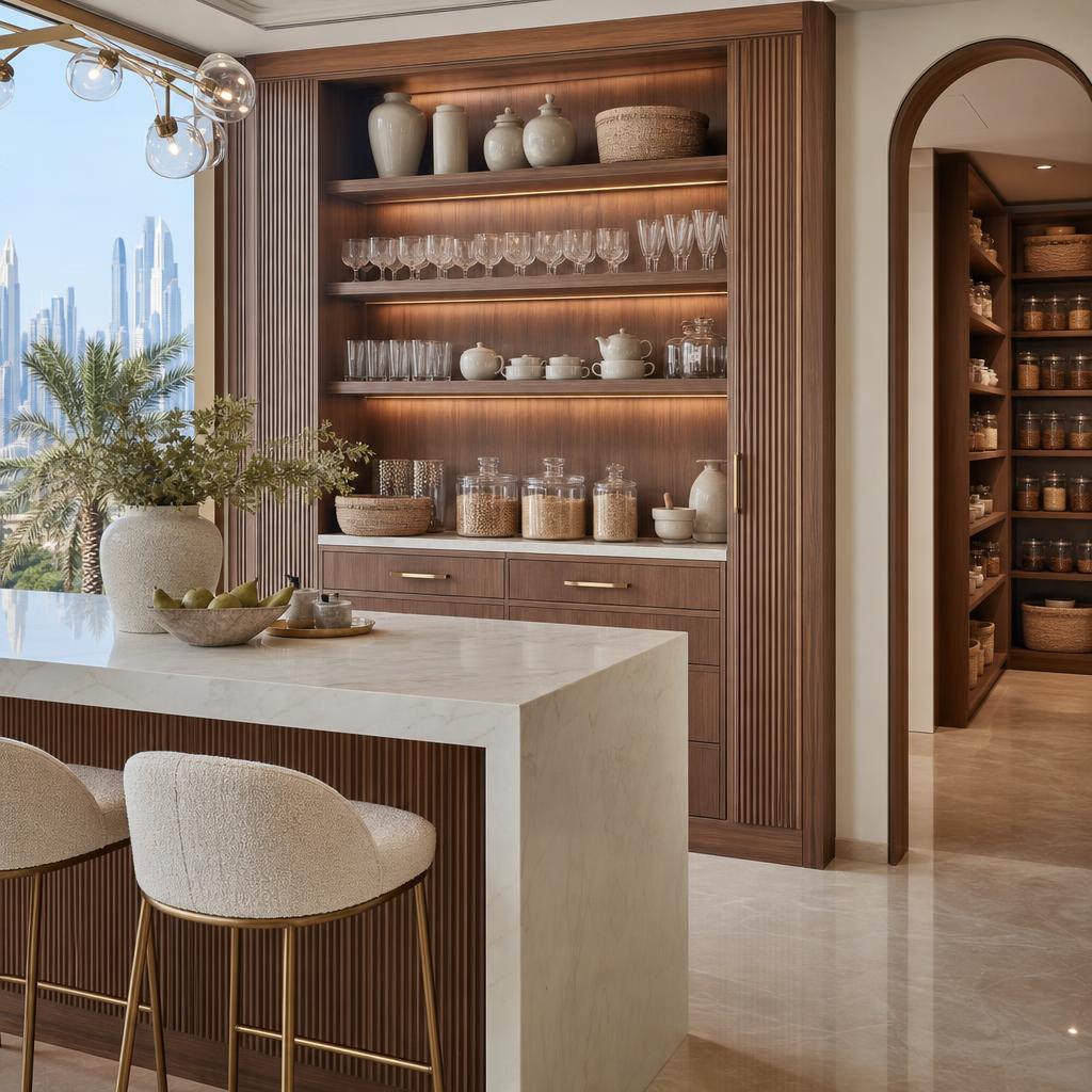 Bar & Pantry Cabinets — Kitchen by Zorinia Design