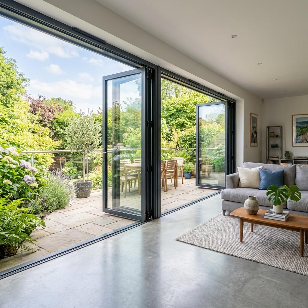 Bi-Fold & Folding Doors — Outdoor & Terrace by Zorinia Design