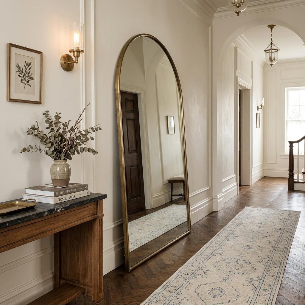 Decorative Mirrors — Living Room by Zorinia Design
