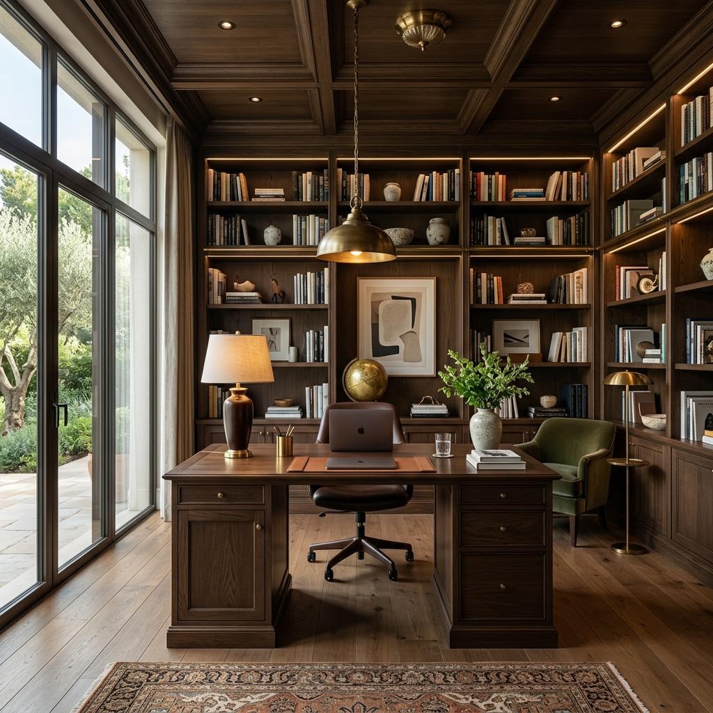 Home Office Built-Ins — Home Office by Zorinia Design