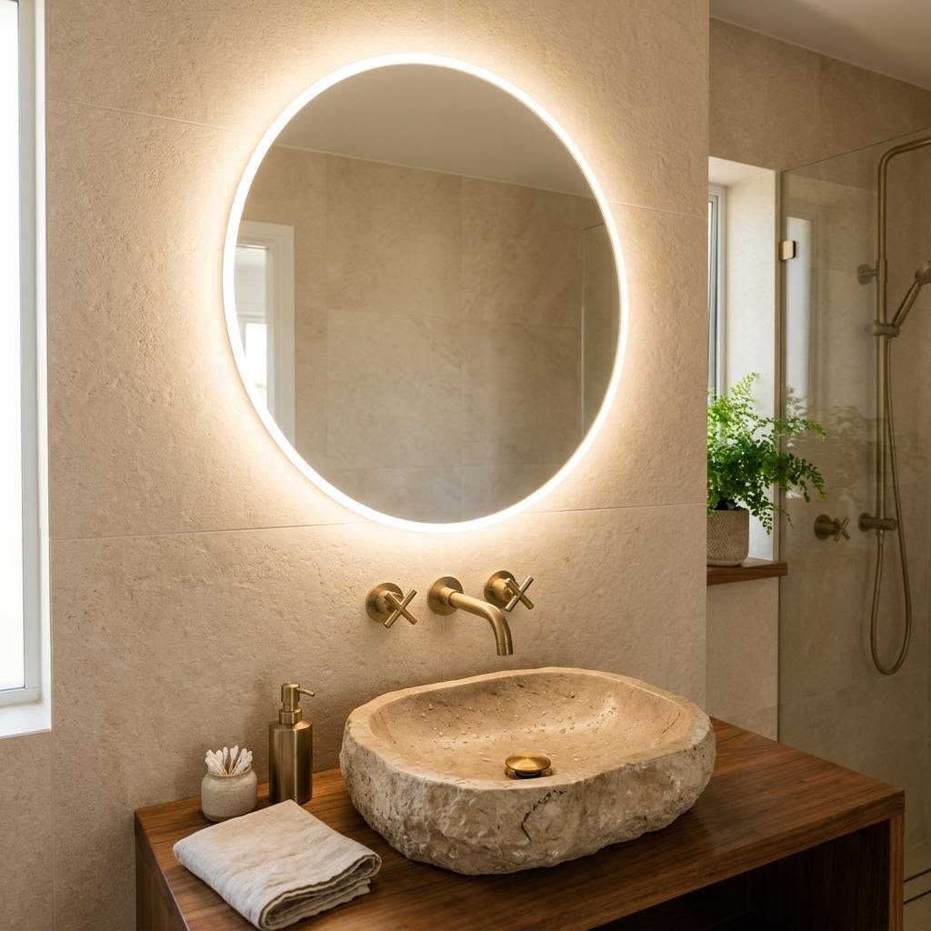 Mirrors & Hardware — Bathroom by Zorinia Design