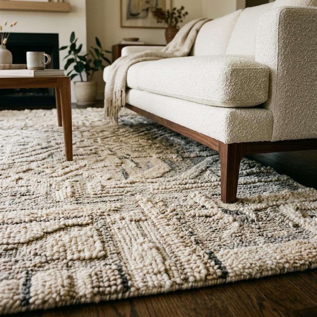 Rugs & Carpets — Living Room by Zorinia Design