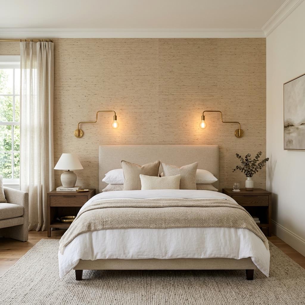 Wallpaper — Bedroom by Zorinia Design